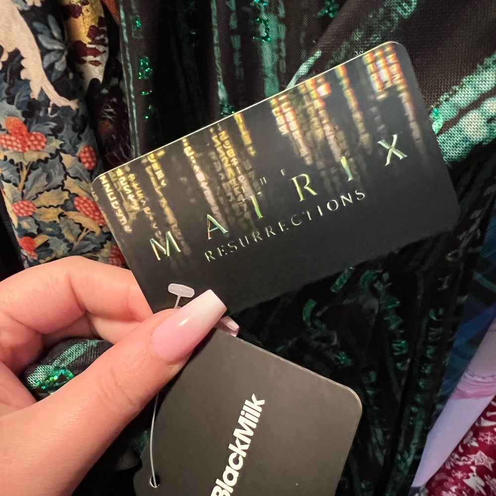 Blackmilk Matrix Code Dance Student High Low Dres… - image 4